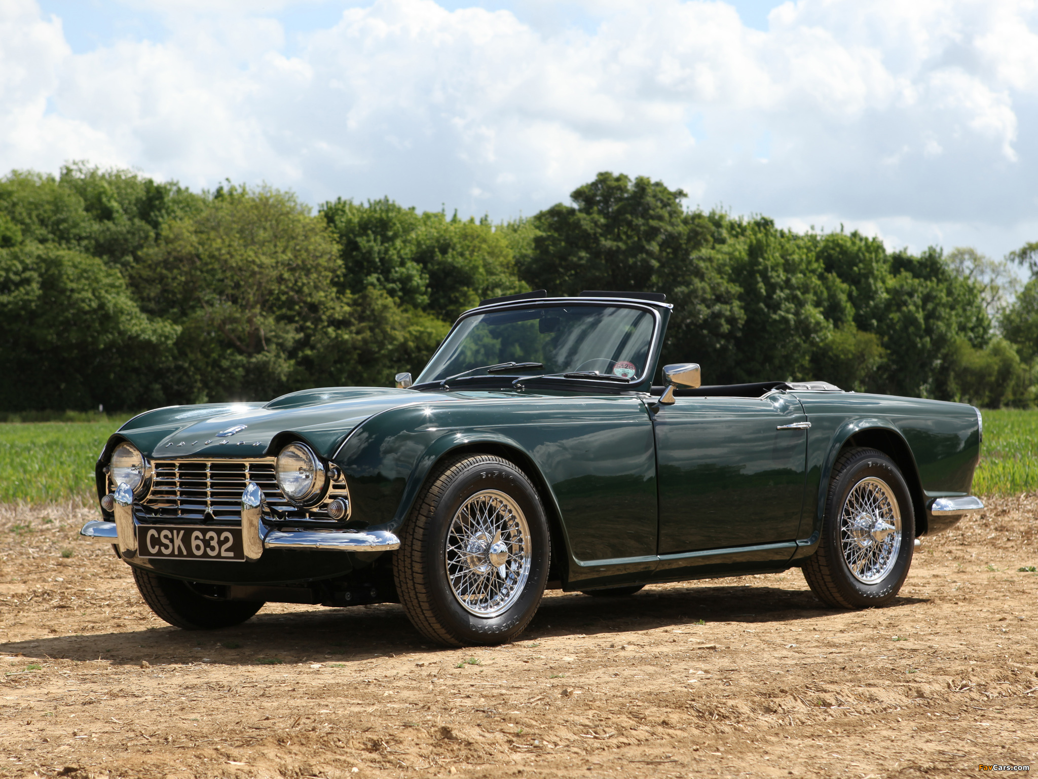 Triumph TR4, l’archétype du roadster anglais