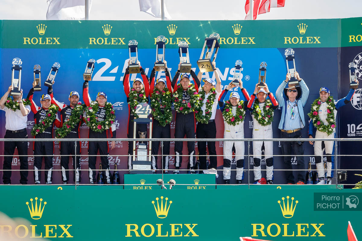 Podium Hypercar Le Mans