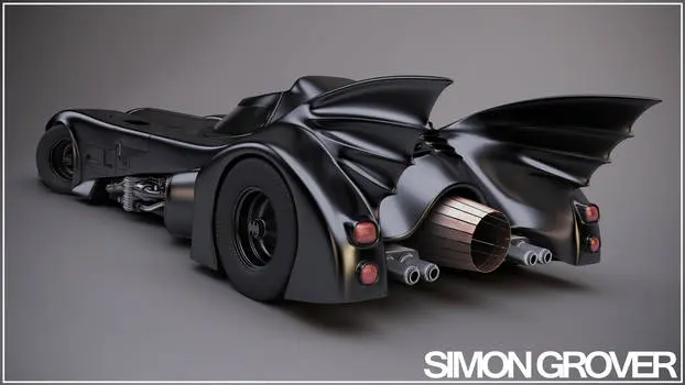 Batmobile de dos, 1989, Tim Burton.