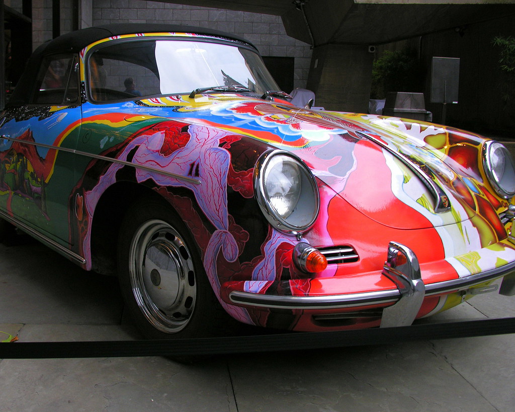 Porsche de Janis Joplin, de devant